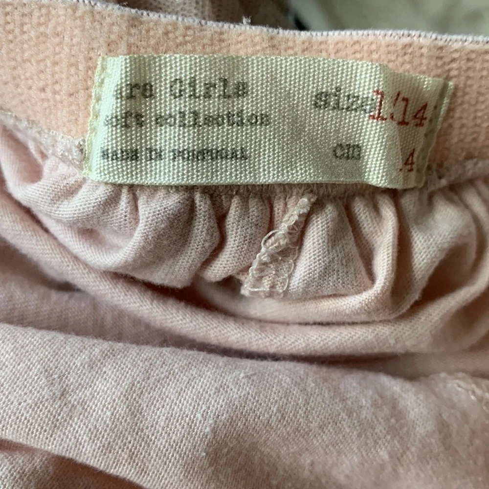 Zara Tulle Polka Dot glitter sparkly Skirt holidays Christmas size 13/14 pink‎